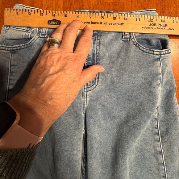 GAP Kids Blue Jeans with White Drawstring - Picture 5 of 7